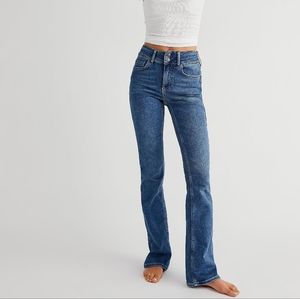 Free People Shayla Skinny Flare Jeans